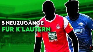 1. FC Kaiserslautern: 5 Transfers fĂźr den Klassenerhalt in der 2. Liga!