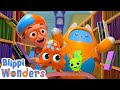 Blippi Goes To The Library Blippi Wonders Educational Videos For Kids