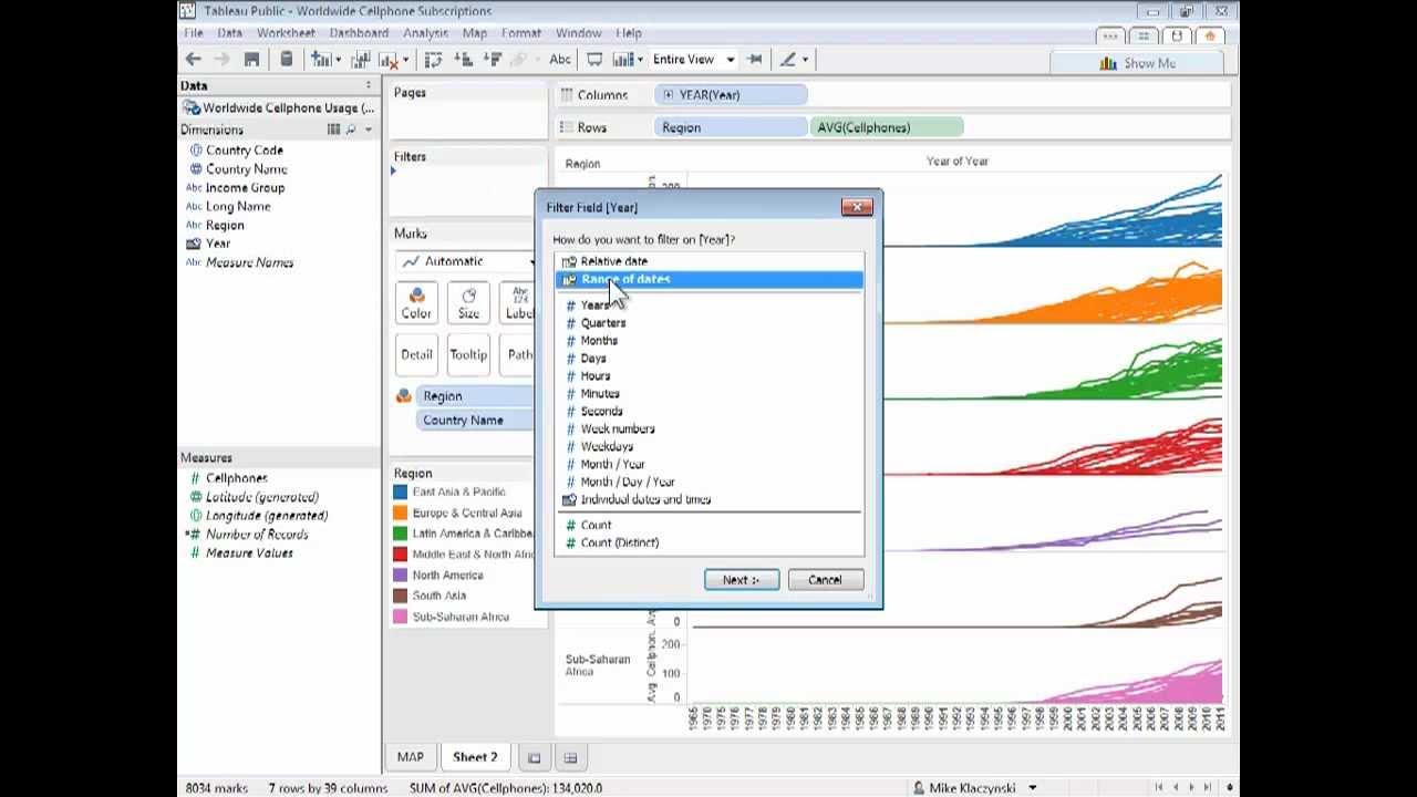 Introduction to Tableau Public