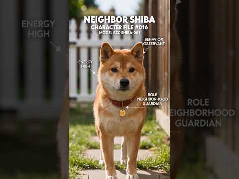 Character File #016 — Neighbor Shiba thumbnail