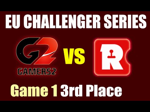 Gamers 2 vs Reason Gaming | Game 1 for 3rd place S5 EUCS Spring 2015 | G2 vs RG G1 3 place VOD