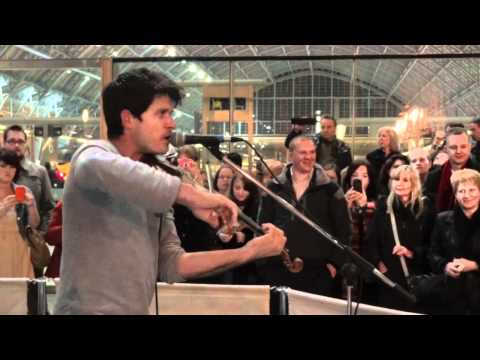 Seth Lakeman - Kitty Jay - Live St. Pancras Station London 2011