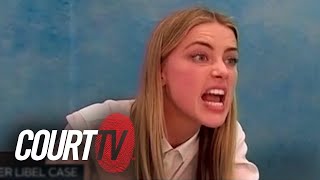 Amber Heard on the Stand in Johnny Depp's Libel Case