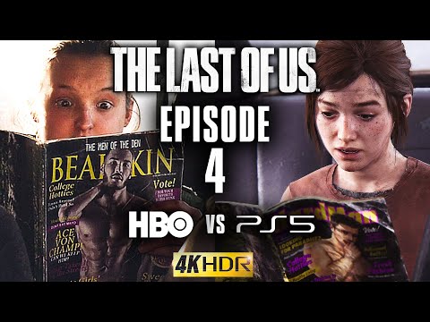 Ep. 4 The Last of Us HBO vs PS5 SCENE COMPARISON 4K HDR✅
