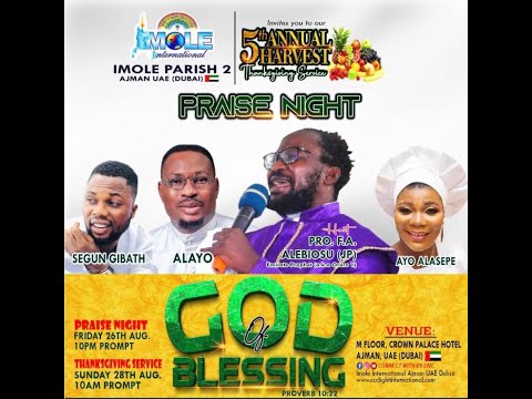 SUNDAY GLORIOUS SERVICE 06/08/23