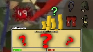 Loot Calculator: Huge Profit Gained!!! - Old School Runescape: Ep.1 - Loot Calculator (Montage)