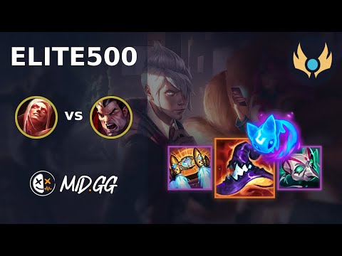 MID.GG: [ elite500 ] Vladimir TOP vs Darius | EUW CHALLENGER | LOL Season 2024