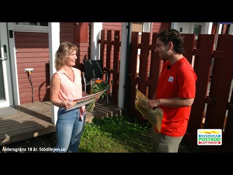 Daniel överraskar ljuvliga vinnare i Boden - Postkodlotteriet