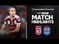 NRLW 2024 | Maroons v Sky Blues | Match Highlights