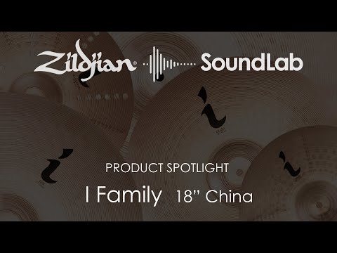 Демонстрация звучания тарелки Zildjian 18" China ILH18CH