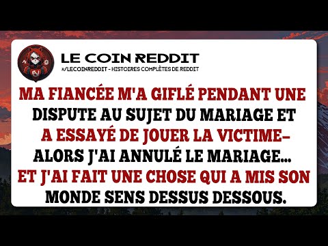 Elle me gifle avant le mariage. J'annule tout et ma vengeance est terrible.