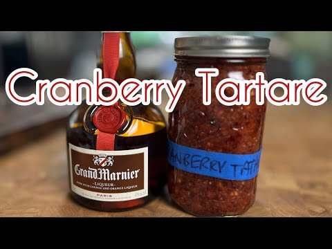 CRANBERRY TARTARE THAT YOU HAVE NEVER SEEN! HOLIDAY MAGIC!