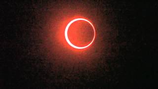 preview picture of video '2012年5月21日　金環日食　annular eclipse'