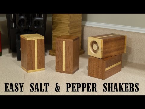 Easy Gift Project: Salt And Pepper Shakers - 215