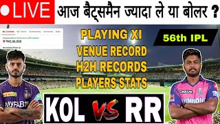 🔴 LIVE | KOL vs RR Dream11 Prediction | KOL vs RR Dream11 IPL 2023