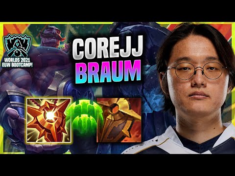 LEARN HOW TO PLAY BRAUM SUPPORT LIKE A PRO! - TL Corejj Plays Braum SUPPORT vs Leona! | Patch 11.20