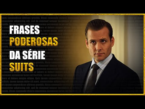 Frases PODEROSAS da serie SUITS - Harvey Specter