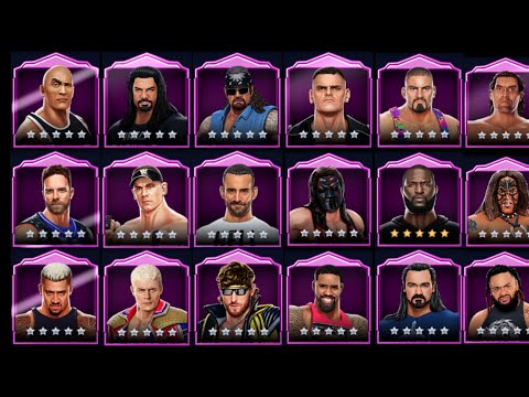 All 5 Star Superstar Super Finishers Moves In WWE Mayhem 2025