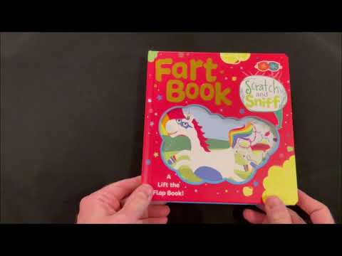 Adam Reads Episode 3 - Fart Book - Scratch n Sniff Illustrated by Nicola Moore farting unicorn