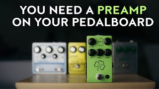 Video thumbnail for How to use a preamp on your pedalboard (JHS Clover) by We As A Company