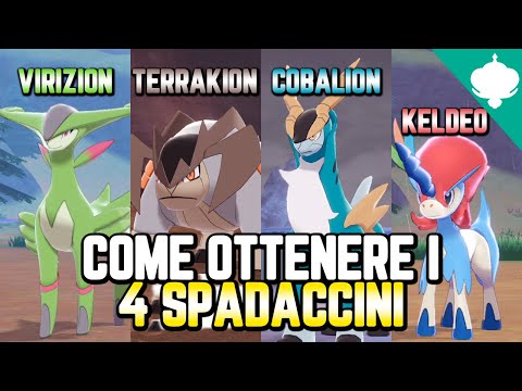 [GUIDA] Come ottenere KELDEO e gli altri 3 SPADACCINI - Pokemon DLC le terre innevate della corona