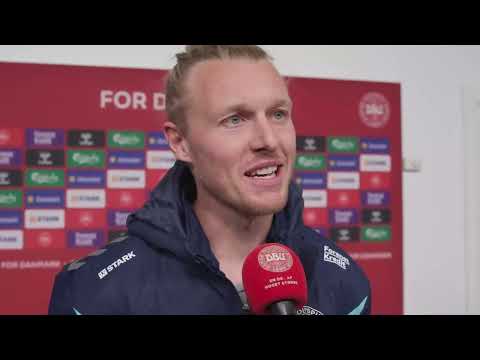 Simon Kjær Interview after Denmark - Finland