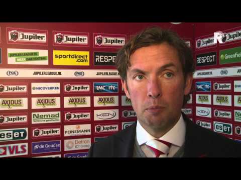 Alex Pastoor na afloop van Sparta - Jong PSV