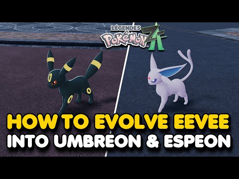 Come far evolvere Eevee in Umbreon ed Espeon in Pokemon Legends Z-A