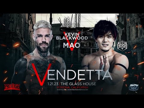 MAO vs KEVIN BLACKWOOD | DDT/Prestige Wrestling 2022 highlights