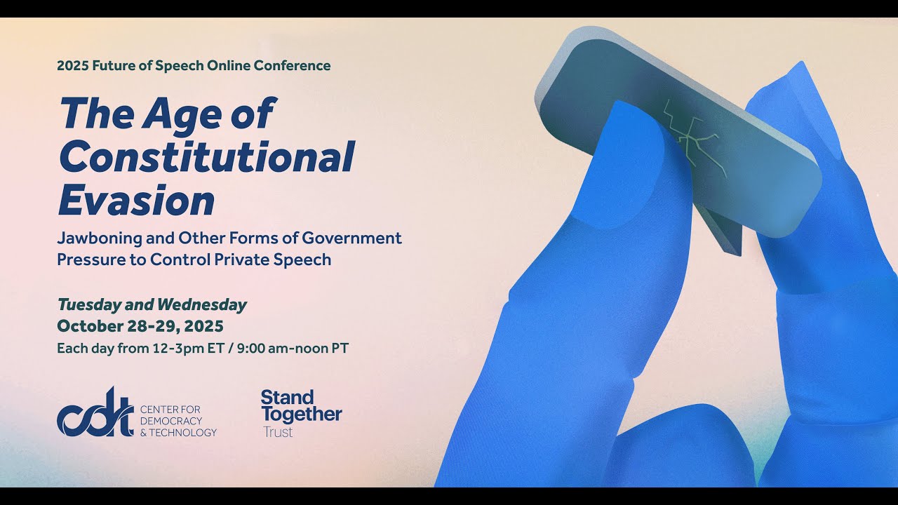 The Future of Speech Online 2025: The Age of Constitutional Evasion.