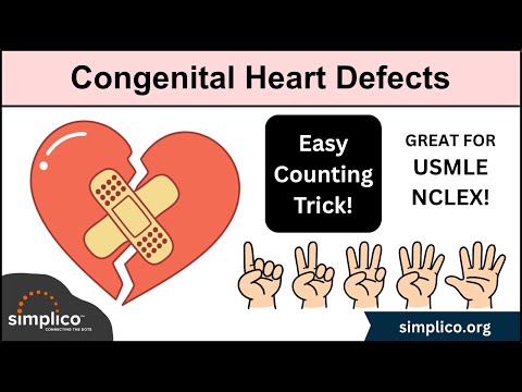 EASY TRICK to Learn Congenital Heart Defects & Diseases [Pediatrics, Nursing, USMLE]