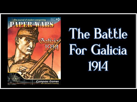 The Battle for Galicia 1914 (Compass Games, Paper Wars 97)