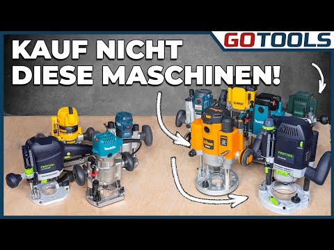 Kantenfräse gegen Oberfräse! Was brauchst du? Inkl. Verlosung