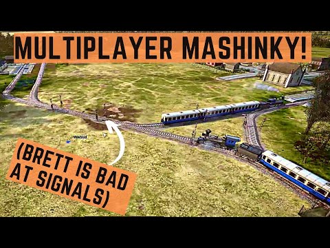 [JZM] Trying out MULTIPLAYER Mashinky with my TRAIN NERD friends!