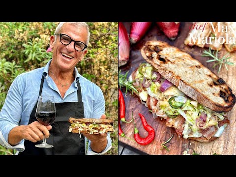 PROPRIO COME LO FACEVA MIO PADRE ❤️ Panino con Pancetta Croccante e Formaggio - Chef Max Mariola