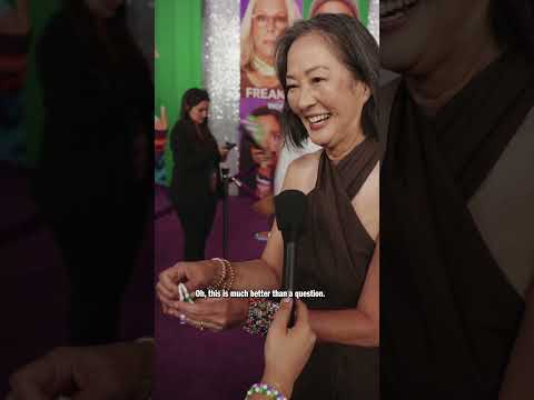 We surprised the cast of Freakier Friday with friendship bracelets...