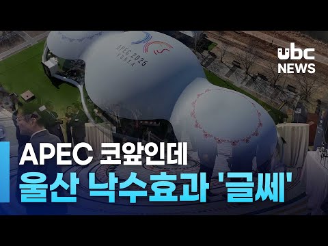 APEC 코앞인데..울산 낙수효과  '글쎄'