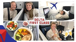 Delta ONE international flight first class