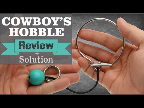 The GRUELING Cowboy's Hobble WIRE PUZZLE