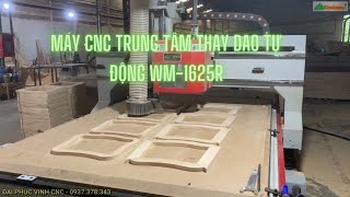 Máy cnc trung tâm tải nặng, chuyên gia công gỗ tự nhiên, độ chính xác cực cao WM-1625R