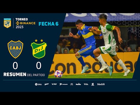 #TorneoBinance 2023 | Fecha 6 | resumen de Boca - Defensa y Justicia