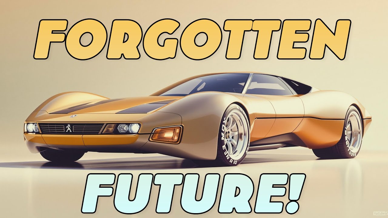 22 Unusual and FUTURISTIC Concept Cars From the 1980s