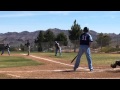 RBI Double against Boulder City HS 3-14-15