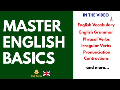 , title : 'Get Started → Learn English → Master ALL the ENGLISH BASICS you NEED to know!'