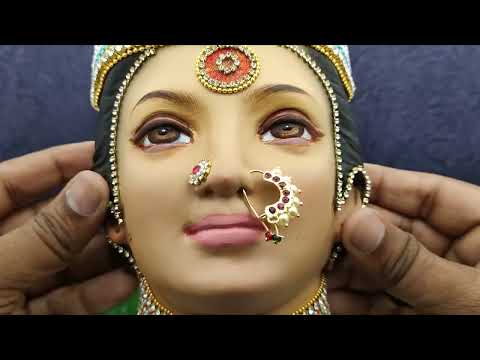 Art of India Devi Mahalakshmi Decorative Face/Mukhavata video