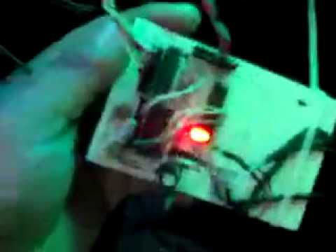 anuncio led efecto parpadeo 3