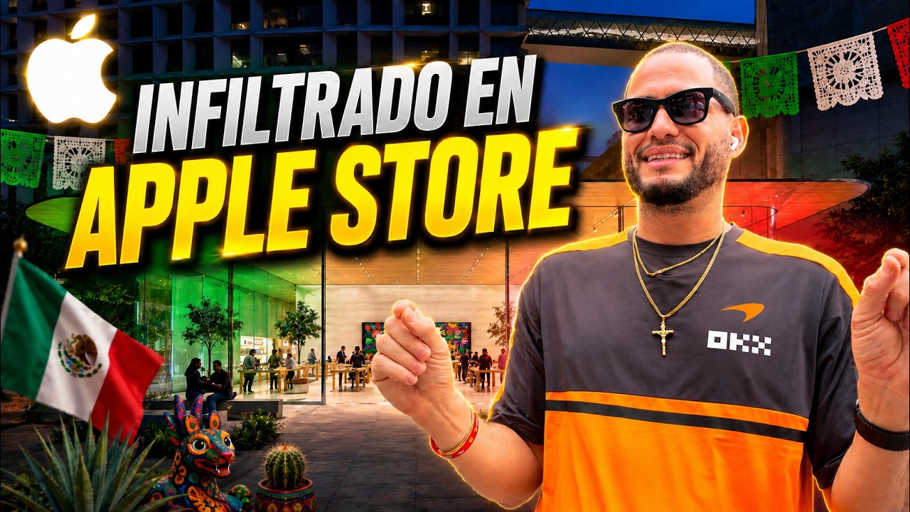 Me Infiltro Con Lentes Meta Modificados a Apple Store