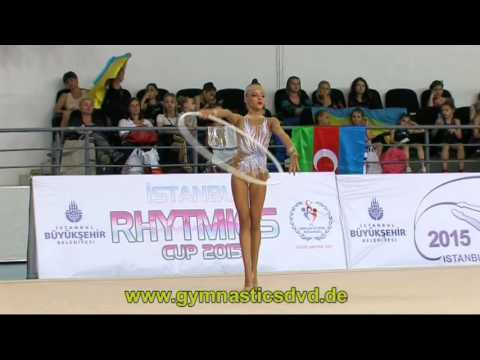 Aleksandra Tretiakova - RUS - Istanbul Rhythmic Cup 2015 - Junior 2002 - 12
