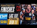 Final 3:47 WILD ENDING Clippers vs Nuggets ? | November 14, 2023