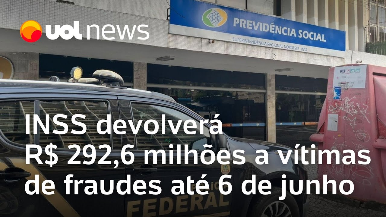 INSS devolverá R$ 292,6 milhões a aposentados vítimas de fraudes entre 26 de maio e 6 de junho